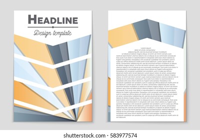 Abstract vector layout background set. For art template design, list, front page, mockup brochure theme style, banner, idea, cover, booklet, print, flyer, book, blank, card, ad, sign, sheet,, a4.