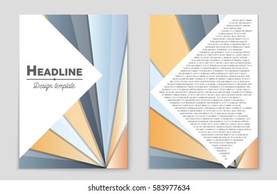 Abstract vector layout background set. For art template design, list, front page, mockup brochure theme style, banner, idea, cover, booklet, print, flyer, book, blank, card, ad, sign, sheet,, a4.
