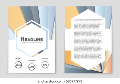 Abstract vector layout background set. For art template design, list, front page, mockup brochure theme style, banner, idea, cover, booklet, print, flyer, book, blank, card, ad, sign, sheet,, a4.