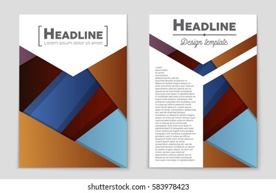 Abstract vector layout background set. For art template design, list, front page, mockup brochure theme style, banner, idea, cover, booklet, print, flyer, book, blank, card, ad, sign, sheet,, a4.