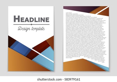 Abstract vector layout background set. For art template design, list, front page, mockup brochure theme style, banner, idea, cover, booklet, print, flyer, book, blank, card, ad, sign, sheet,, a4.