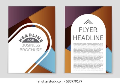 Abstract vector layout background set. For art template design, list, front page, mockup brochure theme style, banner, idea, cover, booklet, print, flyer, book, blank, card, ad, sign, sheet,, a4.