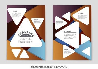Abstract vector layout background set. For art template design, list, front page, mockup brochure theme style, banner, idea, cover, booklet, print, flyer, book, blank, card, ad, sign, sheet,, a4.