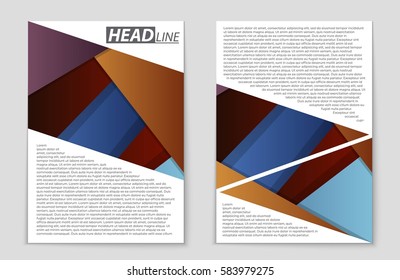 Abstract vector layout background set. For art template design, list, front page, mockup brochure theme style, banner, idea, cover, booklet, print, flyer, book, blank, card, ad, sign, sheet,, a4.