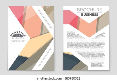 Abstract vector layout background set. For art template design, list, front page, mockup brochure theme style, banner, idea, cover, booklet, print, flyer, book, blank, card, ad, sign, sheet,, a4.