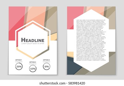 Abstract vector layout background set. For art template design, list, front page, mockup brochure theme style, banner, idea, cover, booklet, print, flyer, book, blank, card, ad, sign, sheet,, a4.