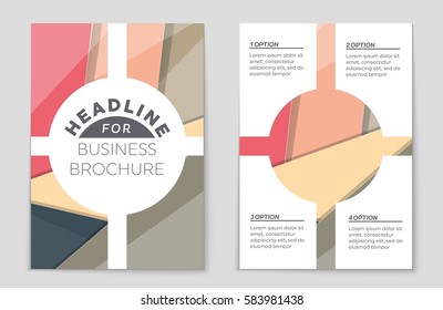 Abstract vector layout background set. For art template design, list, front page, mockup brochure theme style, banner, idea, cover, booklet, print, flyer, book, blank, card, ad, sign, sheet,, a4.