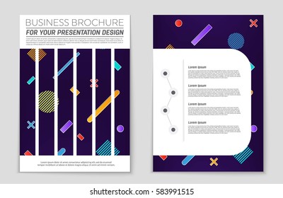 Abstract vector layout background set. For art template design, list, front page, mockup brochure theme style, banner, idea, cover, booklet, print, flyer, book, blank, card, ad, sign, sheet,, a4.