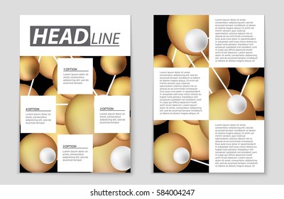 Abstract vector layout background set. For art template design, list, front page, mockup brochure theme style, banner, idea, cover, booklet, print, flyer, book, blank, card, ad, sign, sheet,, a4.