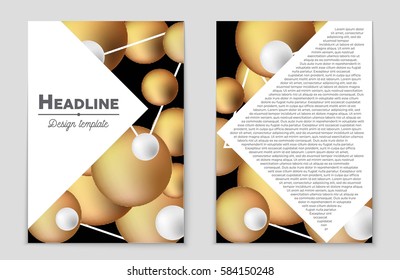 Abstract vector layout background set. For art template design, list, front page, mockup brochure theme style, banner, idea, cover, booklet, print, flyer, book, blank, card, ad, sign, sheet,, a4.