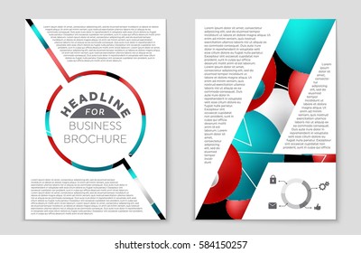 Abstract vector layout background set. For art template design, list, front page, mockup brochure theme style, banner, idea, cover, booklet, print, flyer, book, blank, card, ad, sign, sheet,, a4.