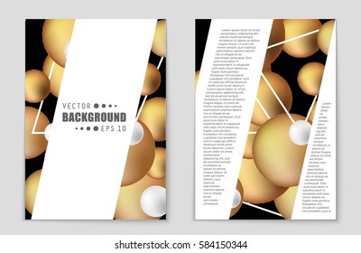Abstract vector layout background set. For art template design, list, front page, mockup brochure theme style, banner, idea, cover, booklet, print, flyer, book, blank, card, ad, sign, sheet,, a4.