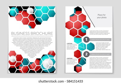 Abstract vector layout background set. For art template design, list, front page, mockup brochure theme style, banner, idea, cover, booklet, print, flyer, book, blank, card, ad, sign, sheet,, a4.