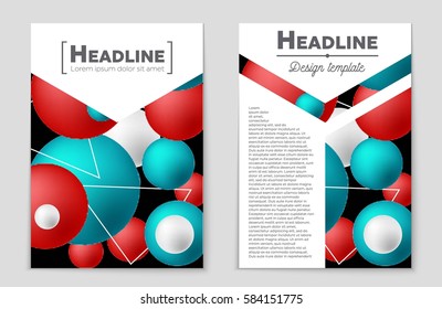 Abstract vector layout background set. For art template design, list, front page, mockup brochure theme style, banner, idea, cover, booklet, print, flyer, book, blank, card, ad, sign, sheet,, a4.