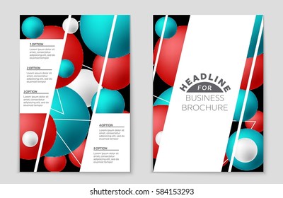 Abstract vector layout background set. For art template design, list, front page, mockup brochure theme style, banner, idea, cover, booklet, print, flyer, book, blank, card, ad, sign, sheet,, a4.