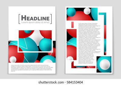 Abstract vector layout background set. For art template design, list, front page, mockup brochure theme style, banner, idea, cover, booklet, print, flyer, book, blank, card, ad, sign, sheet,, a4.