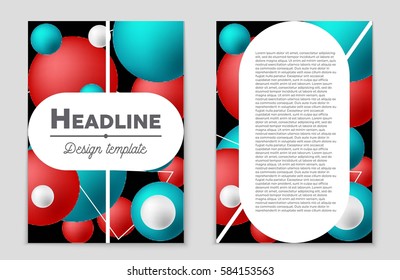 Abstract vector layout background set. For art template design, list, front page, mockup brochure theme style, banner, idea, cover, booklet, print, flyer, book, blank, card, ad, sign, sheet,, a4.