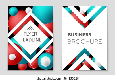 Abstract vector layout background set. For art template design, list, front page, mockup brochure theme style, banner, idea, cover, booklet, print, flyer, book, blank, card, ad, sign, sheet,, a4.