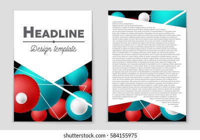 Abstract vector layout background set. For art template design, list, front page, mockup brochure theme style, banner, idea, cover, booklet, print, flyer, book, blank, card, ad, sign, sheet,, a4.