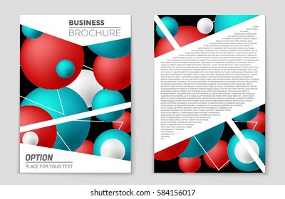Abstract vector layout background set. For art template design, list, front page, mockup brochure theme style, banner, idea, cover, booklet, print, flyer, book, blank, card, ad, sign, sheet,, a4.
