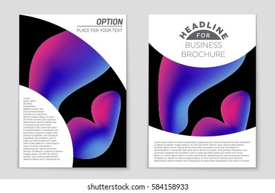 Abstract vector layout background set. For art template design, list, front page, mockup brochure theme style, banner, idea, cover, booklet, print, flyer, book, blank, card, ad, sign, sheet,, a4.