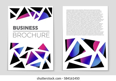 Abstract vector layout background set. For art template design, list, front page, mockup brochure theme style, banner, idea, cover, booklet, print, flyer, book, blank, card, ad, sign, sheet,, a4.