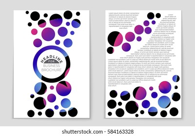 Abstract vector layout background set. For art template design, list, front page, mockup brochure theme style, banner, idea, cover, booklet, print, flyer, book, blank, card, ad, sign, sheet,, a4.