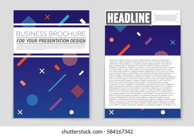 Abstract vector layout background set. For art template design, list, front page, mockup brochure theme style, banner, idea, cover, booklet, print, flyer, book, blank, card, ad, sign, sheet,, a4.
