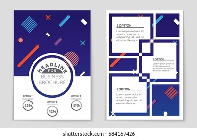 Abstract vector layout background set. For art template design, list, front page, mockup brochure theme style, banner, idea, cover, booklet, print, flyer, book, blank, card, ad, sign, sheet,, a4.