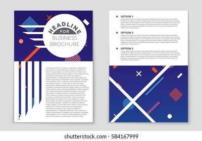 Abstract vector layout background set. For art template design, list, front page, mockup brochure theme style, banner, idea, cover, booklet, print, flyer, book, blank, card, ad, sign, sheet,, a4.