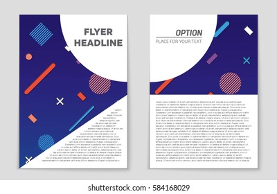 Abstract vector layout background set. For art template design, list, front page, mockup brochure theme style, banner, idea, cover, booklet, print, flyer, book, blank, card, ad, sign, sheet,, a4.