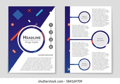 Abstract vector layout background set. For art template design, list, front page, mockup brochure theme style, banner, idea, cover, booklet, print, flyer, book, blank, card, ad, sign, sheet,, a4.