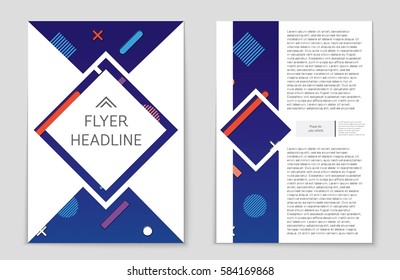 Abstract vector layout background set. For art template design, list, front page, mockup brochure theme style, banner, idea, cover, booklet, print, flyer, book, blank, card, ad, sign, sheet,, a4.