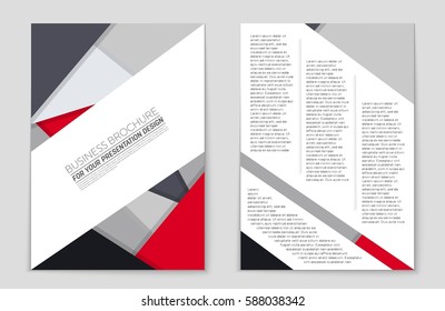 Abstract vector layout background set. For art template design, list, front page, mockup brochure theme style, banner, idea, cover, booklet, print, flyer, book, blank, card, ad, sign, sheet,, a4.