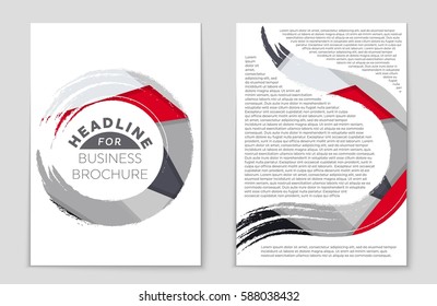 Abstract vector layout background set. For art template design, list, front page, mockup brochure theme style, banner, idea, cover, booklet, print, flyer, book, blank, card, ad, sign, sheet,, a4.