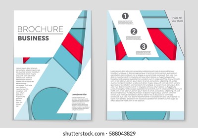 Abstract vector layout background set. For art template design, list, front page, mockup brochure theme style, banner, idea, cover, booklet, print, flyer, book, blank, card, ad, sign, sheet,, a4.