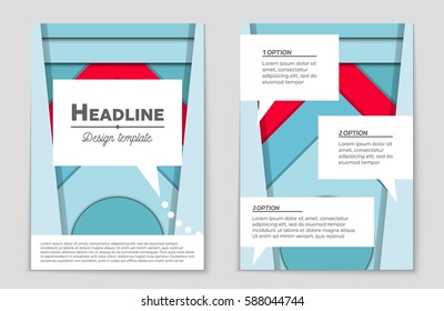 Abstract vector layout background set. For art template design, list, front page, mockup brochure theme style, banner, idea, cover, booklet, print, flyer, book, blank, card, ad, sign, sheet,, a4.
