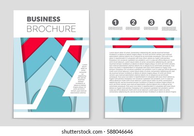 Abstract vector layout background set. For art template design, list, front page, mockup brochure theme style, banner, idea, cover, booklet, print, flyer, book, blank, card, ad, sign, sheet,, a4.