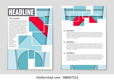Abstract vector layout background set. For art template design, list, front page, mockup brochure theme style, banner, idea, cover, booklet, print, flyer, book, blank, card, ad, sign, sheet,, a4.