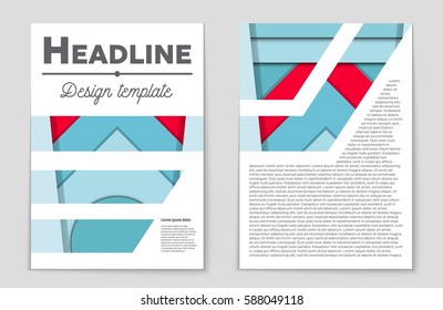 Abstract vector layout background set. For art template design, list, front page, mockup brochure theme style, banner, idea, cover, booklet, print, flyer, book, blank, card, ad, sign, sheet,, a4.