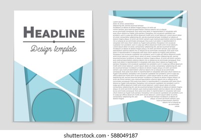 Abstract vector layout background set. For art template design, list, front page, mockup brochure theme style, banner, idea, cover, booklet, print, flyer, book, blank, card, ad, sign, sheet,, a4.