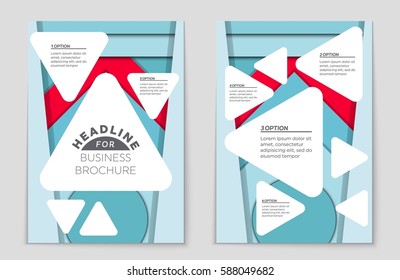 Abstract vector layout background set. For art template design, list, front page, mockup brochure theme style, banner, idea, cover, booklet, print, flyer, book, blank, card, ad, sign, sheet,, a4.