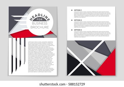 Abstract vector layout background set. For art template design, list, front page, mockup brochure theme style, banner, idea, cover, booklet, print, flyer, book, blank, card, ad, sign, sheet,, a4.