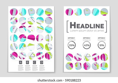 Abstract vector layout background set. For art template design, list, front page, mockup brochure theme style, banner, idea, cover, booklet, print, flyer, book, blank, card, ad, sign, sheet,, a4.