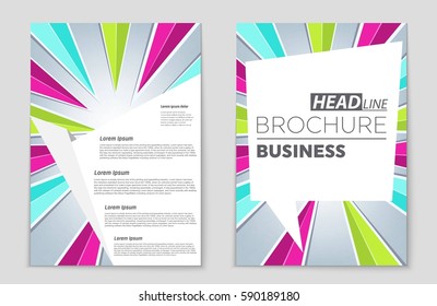 Abstract vector layout background set. For art template design, list, front page, mockup brochure theme style, banner, idea, cover, booklet, print, flyer, book, blank, card, ad, sign, sheet,, a4.