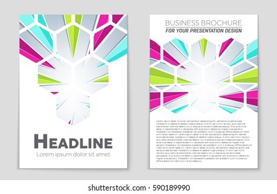 Abstract vector layout background set. For art template design, list, front page, mockup brochure theme style, banner, idea, cover, booklet, print, flyer, book, blank, card, ad, sign, sheet,, a4.