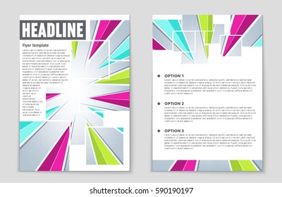 Abstract vector layout background set. For art template design, list, front page, mockup brochure theme style, banner, idea, cover, booklet, print, flyer, book, blank, card, ad, sign, sheet,, a4.