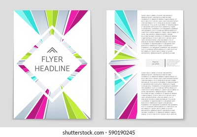 Abstract vector layout background set. For art template design, list, front page, mockup brochure theme style, banner, idea, cover, booklet, print, flyer, book, blank, card, ad, sign, sheet,, a4.