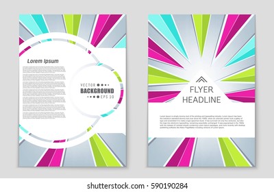 Abstract vector layout background set. For art template design, list, front page, mockup brochure theme style, banner, idea, cover, booklet, print, flyer, book, blank, card, ad, sign, sheet,, a4.