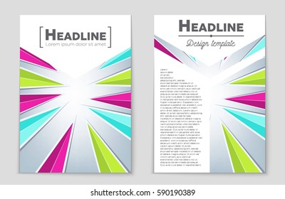 Abstract vector layout background set. For art template design, list, front page, mockup brochure theme style, banner, idea, cover, booklet, print, flyer, book, blank, card, ad, sign, sheet,, a4.